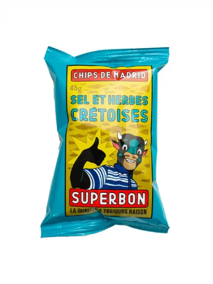 SUPERBON - Cretan Herbs Chips 45g